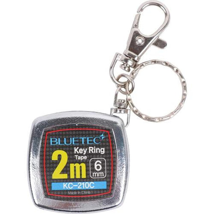 BLUETEC Keychain Tape Measure 2 m 6 mm