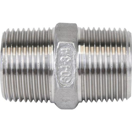 SANG-A Stainless Hex Nipple