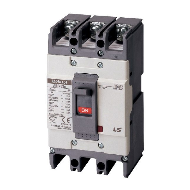 LS ELECTRIC Metasol Molded Case Circuit Breaker  MCCB Standard ABS33c 20A