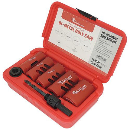 CLEVELAND Bi-Metal Hole Saw Set CL-KIT07(Mechanical)