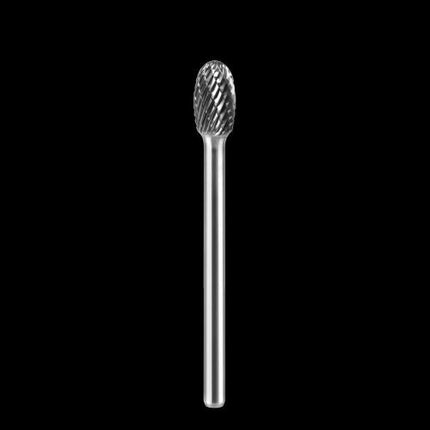 SESHIN BUFFALO Carbide Rotary Burr, Oval (SE), 6mm Shank, Double Cut, Ø6×9.5mm–12.7×22mm