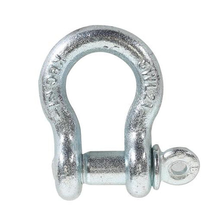 KBC Forged Bow Shackle, Screw Pin (Alloy), 6.4–25 mm