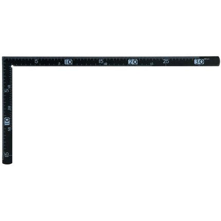 BLUETEC Try Square, Black Coated 300 mm