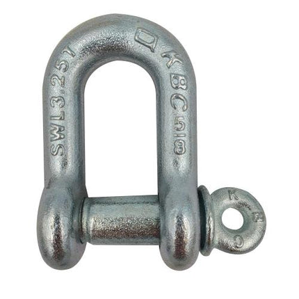 KBC Forged D Shackle, Screw Pin (Alloy), 6.4–25 mm