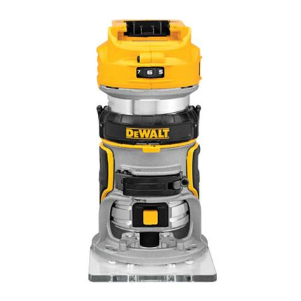 DEWALT DCW600N 20V MAX (18V XR) Cordless Brushless Trim Router (Bare Tool)