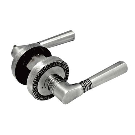 ANGEL METAL Tubular Lever Lock Door Handles Bathroom ALX-37