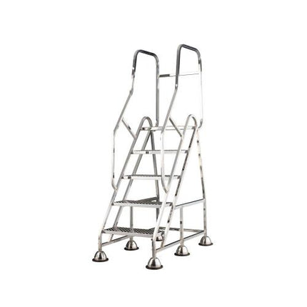 OSUNG MIDAS Mobile Step Ladder (Stainless) MLS-1200HS