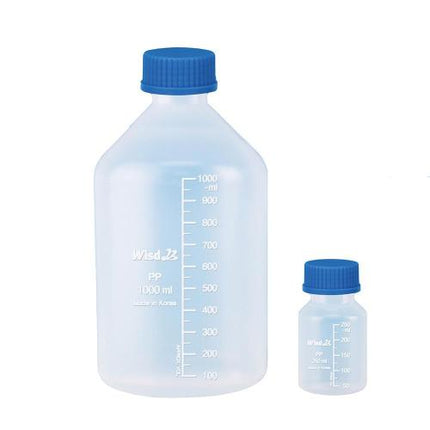 DAIHAN Scientific Sample Bottle, Wide-Mouth, PP 100 mL–2 L