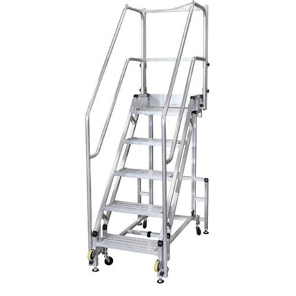 KEUMCHANG Auto-Stop Safety Rail Ladder KC-WTAF-S-125