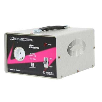 HANIL TRANS Step-Up Transformer (110V→220V) 2KVA (Toroidal)