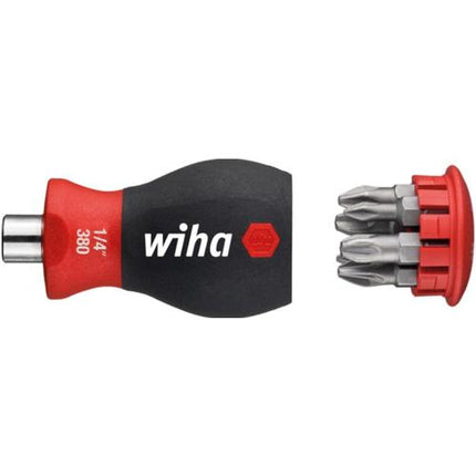 wiha Magnetic Bit Screwdriver Stubby SB3801