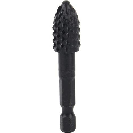 SMATO Rotary Burr for Wood WRB10H-4 (HEX6.35, Flame(Small))