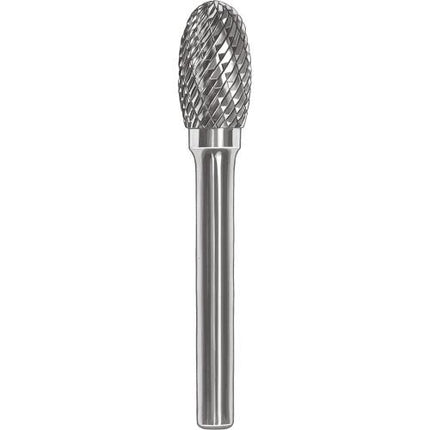 SMATO Carbide Rotary Burr, Oval (SE), 6mm Shank, Double Cut