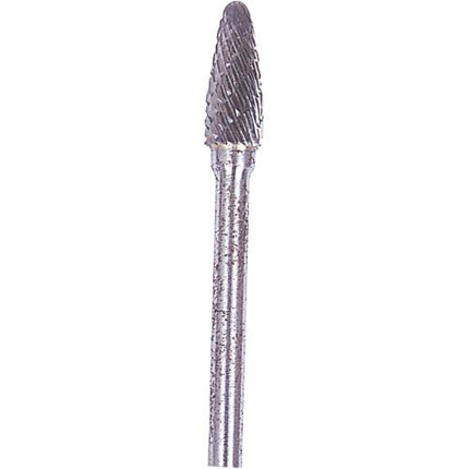 SMATO Carbide Rotary Burr, Tree, Radius End (SF), 3mm Shank, Double Cut, Ø5×12.7mm