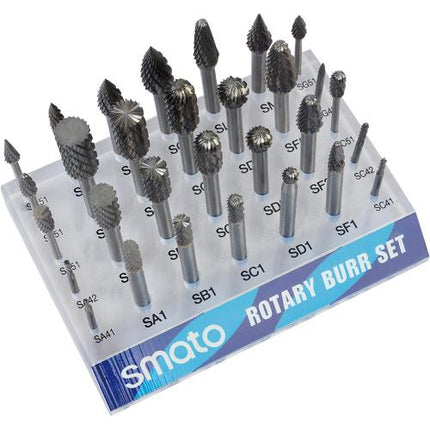 SMATO Carbide Rotary Burr Set