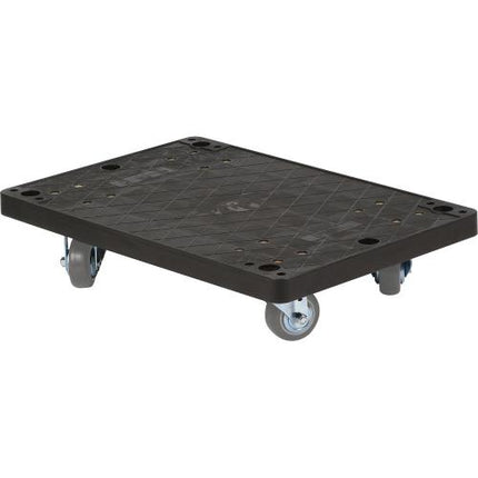 SMATO Dolly, Black Mobile Platform Silent-Roll Casters