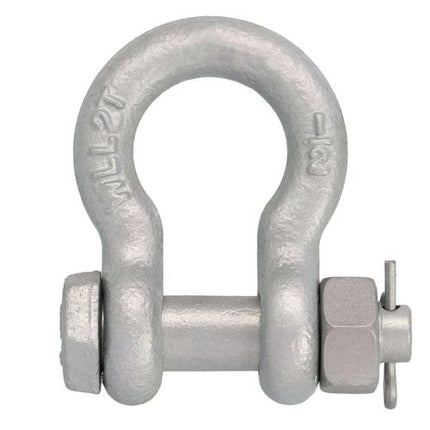 UDT Forged Bow Shackle, Bolt Type (Alloy), 9.5–25 mm