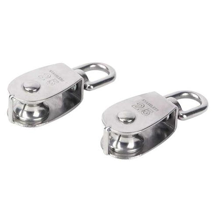 UDT Stainless Single Pulley, 20–50 mm