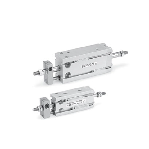 SMC CUKW Series, Free Mounting Cylinder, Non-rotating, Double Acting, Double Rod, CDUKW20-10D