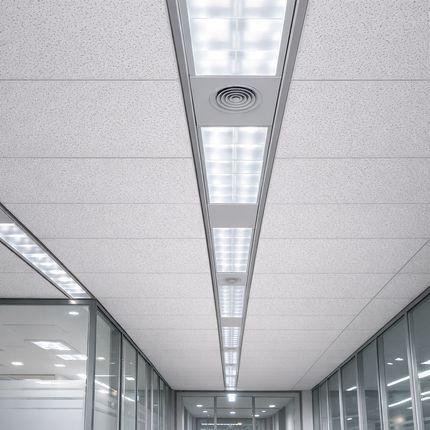 KCC MT440 9T Non-Combustible Acoustic Ceiling Panel 300×600mm (24pcs/Box)
