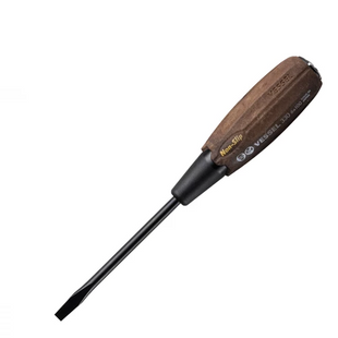 VESSEL Wood-Compo Tang-Thru Screwdriver No.330 non-slip grip