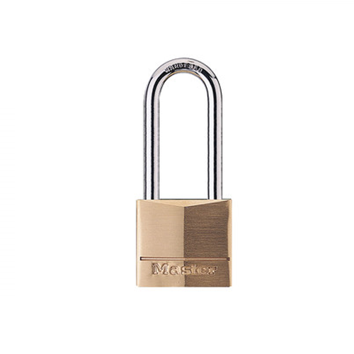 MASTER LOCK Model No. 140DLH  1-9/16in (40mm) Wide Solid Brass Body Padlock with 2in (51mm) Shackle