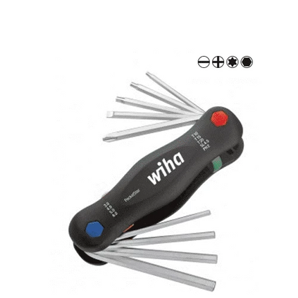 wiha Folding Star Key Set 351PG9X