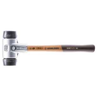 HALDER SIMPLEX soft-face mallets EH3102 with aluminium housing