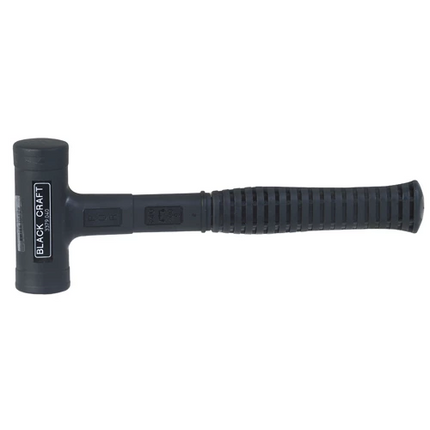 HALDER BLACKCRAFT mallet • with ergonomic, anti-slip and break-proof steel tube handle, EH3379