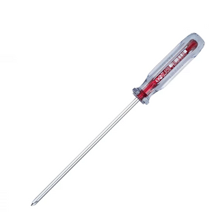 VESSEL Screwdriver (Long Shank Type) No.6300 (Ph No.1)