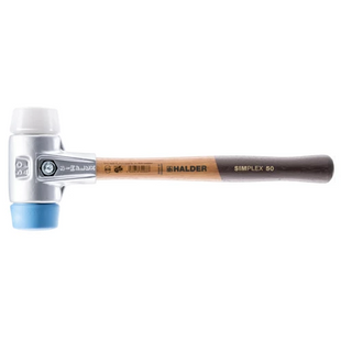 HALDER SIMPLEX soft-face mallets EH3117 with aluminium housing