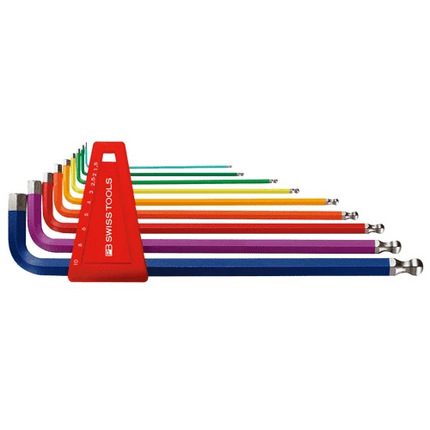 PB SWISS Rainbow Ball Hex Key Set