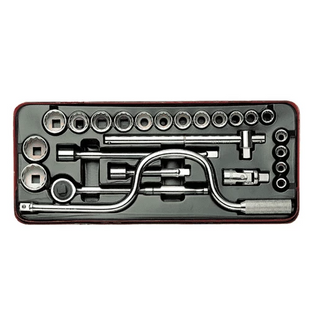 1/2 inch 12 Point Socket Sets. 24 Pieces