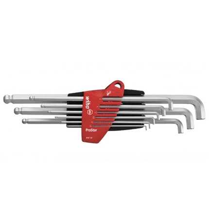 wiha Ball Hex Key Set Stubby
