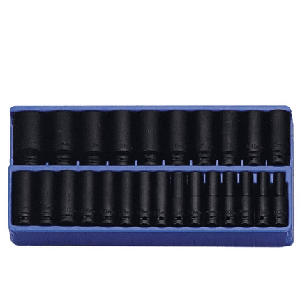 GENIUS TOOLS Impact Socket Set Long DI-424M