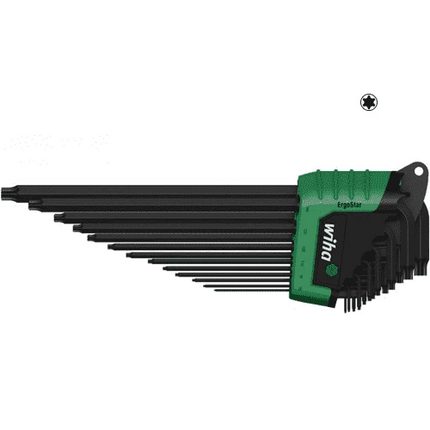 wiha Star Key Set Magic Spring Black SB366R HZ13