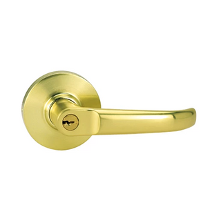 JUNGHWA Tubular Lever (Bedroom, Bathroom) Lock Door Handles 2000 GATE (SB)
