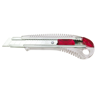 NT CUTTER Breakaway-Blade Utility Knives, Transparent Jaggy L "iL-550RP"