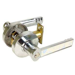 JUNGHWA Tubular Lever (Bedroom, Bathroom) Lock Door Handles 2100 GALAXY (GD)