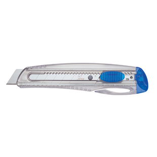 NT CUTTER Breakaway-Blade Utility Knives, Transparent Junior L Blue "iL-120P