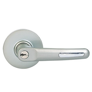 JUNGHWA Tubular Lever (Bedroom, Bathroom) Lock Door Handles WIN 10 GR