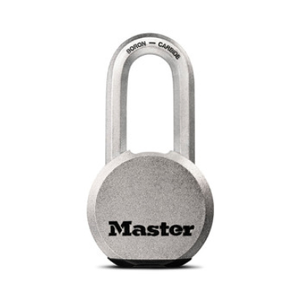 MASTER LOCK Model No. M930XDLH 2-1/2in (64mm) Wide Magnum® Solid Steel Body Padlock with 2in (51mm) Shackle