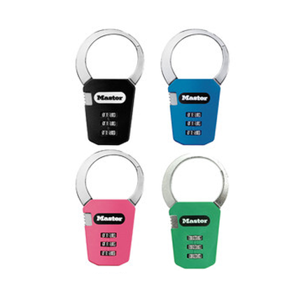 MASTER LOCK Model No. 1550DAST Set Your Own Combination Backpack Lock