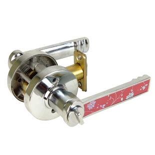 JUNGHWA Tubular Lever (Bedroom, Bathroom) Lock Door Handles 2100 GALAXY (WN)