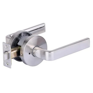 JUNGHWA Tubular Lever Button Lock Door Handles J-2600 SN