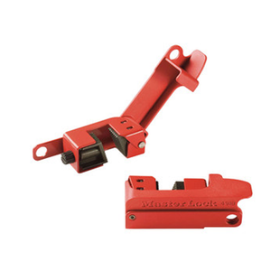 MASTER LOCK Model No. 491B Grip Tight™ Circuit Breaker Lockout, Tall and Wide Toggles