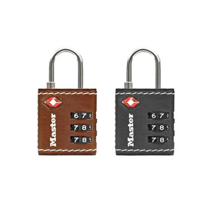 MASTER LOCK Model No. 4692D 1-1/4in (32mm) Wide Set Your Own Combination TSA-Accepted Luggage Lock