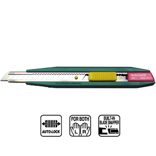 NT CUTTER Breakaway-Blade Utility Knives Vivid Wide A Green "AR-1P(G)"