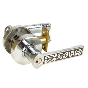 JUNGHWA Tubular Lever (Bedroom, Bathroom) Lock Door Handles 2100 GALAXY (MT)