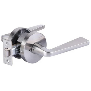 JUNGHWA Tubular Lever Button Lock Door Handles J-2800 SN